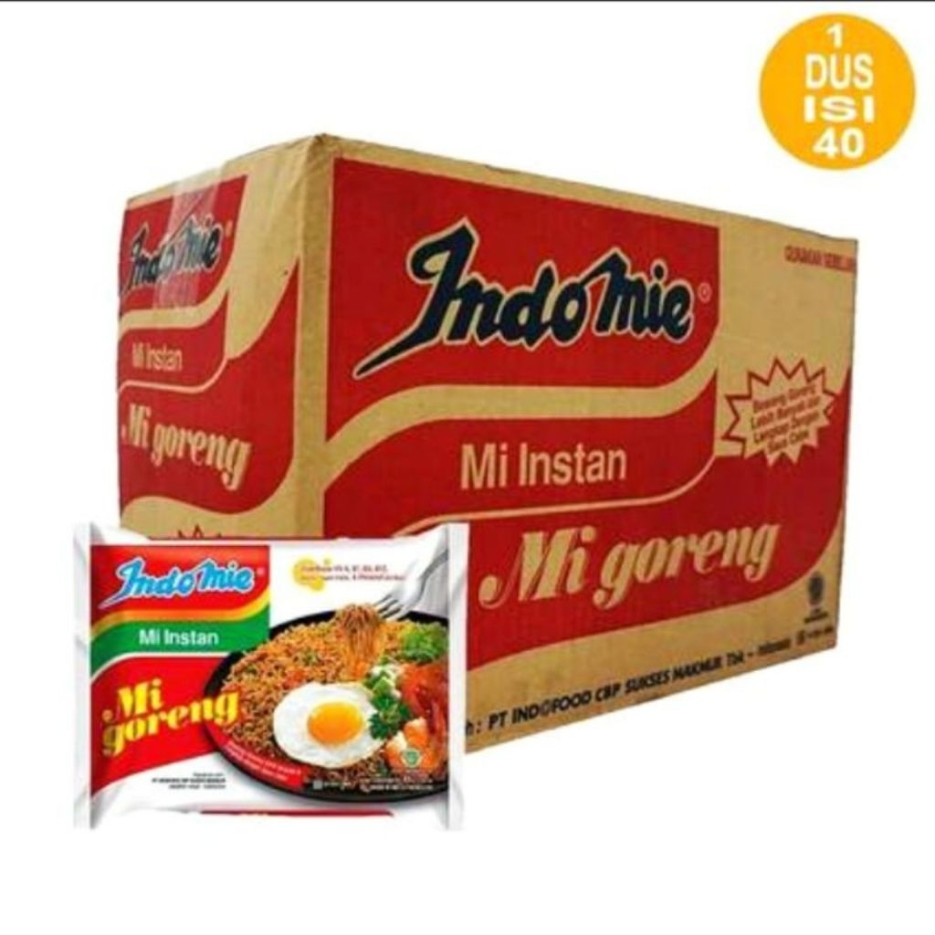 

INDOMIE Goreng 1 dus 40 pcs exp 2026