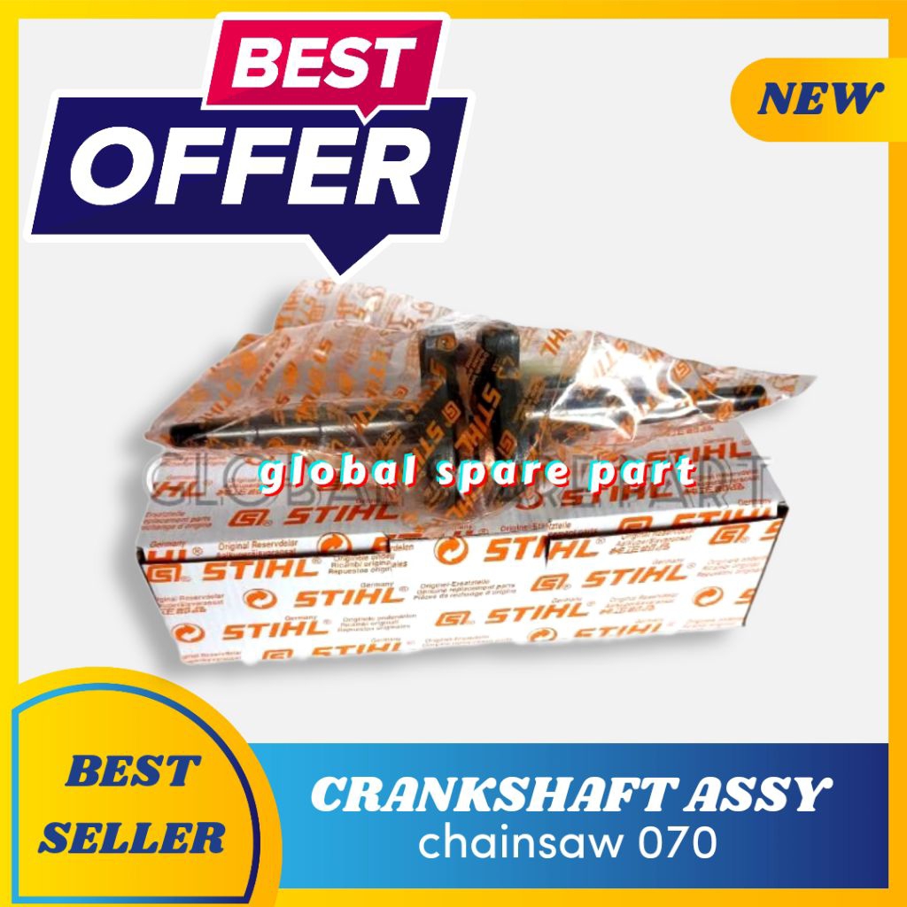 CRANKSHAFT CHAINSAW 070/KRUK AS/SENSO/SINSO GERGAJI MESIN STIHL
