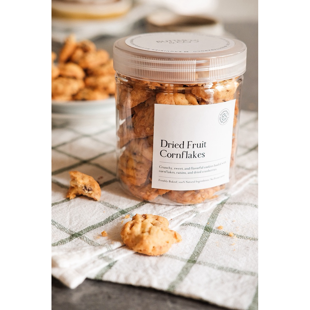 

Dried Fruit Cornflakes Cookies
