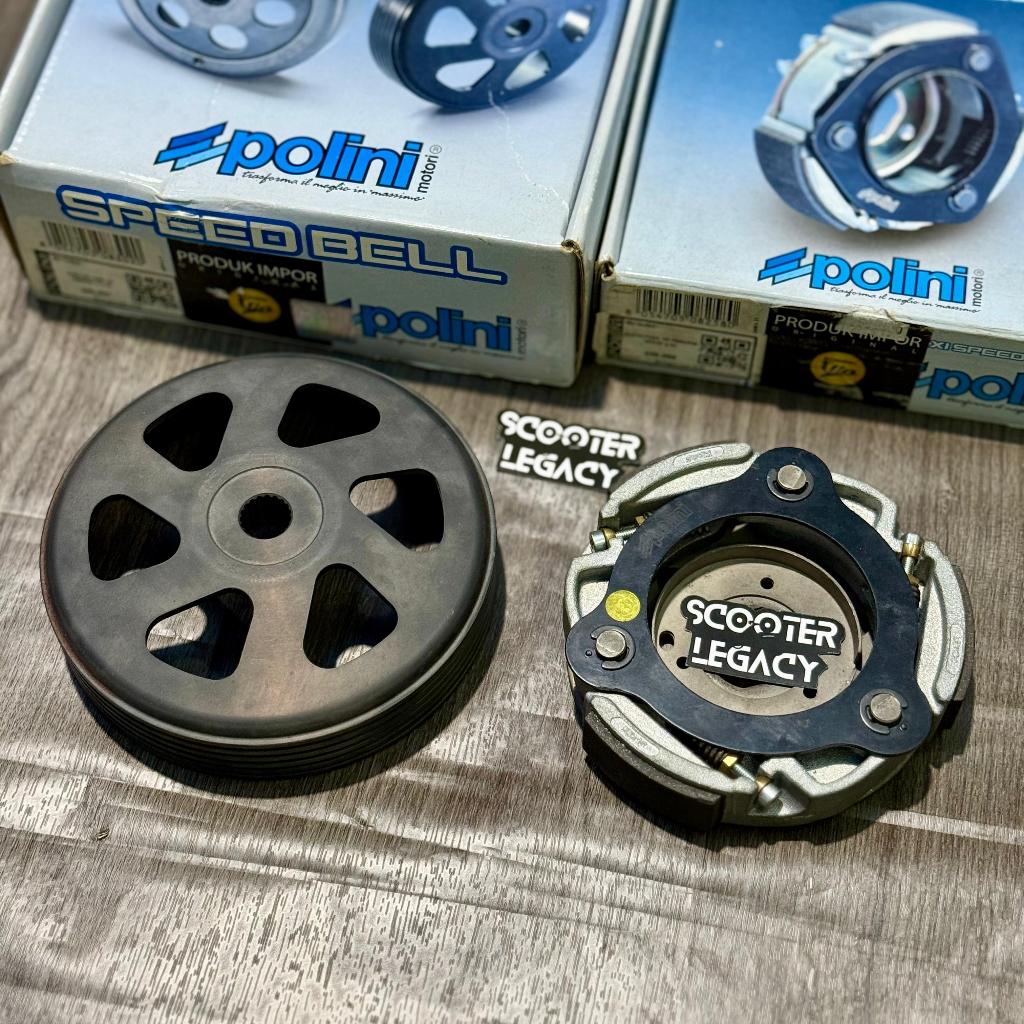 Mangkok Kopling Kampas Ganda POLINI Vespa S LX 125cc 3V Iget
