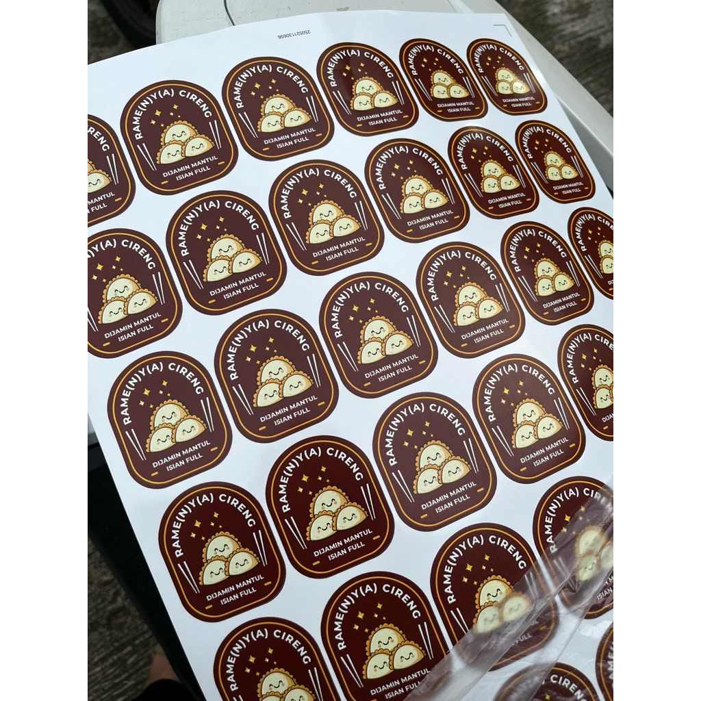 

STIKER CHROMO (TIDAK TAHAN AIR) *PREE ORDER*