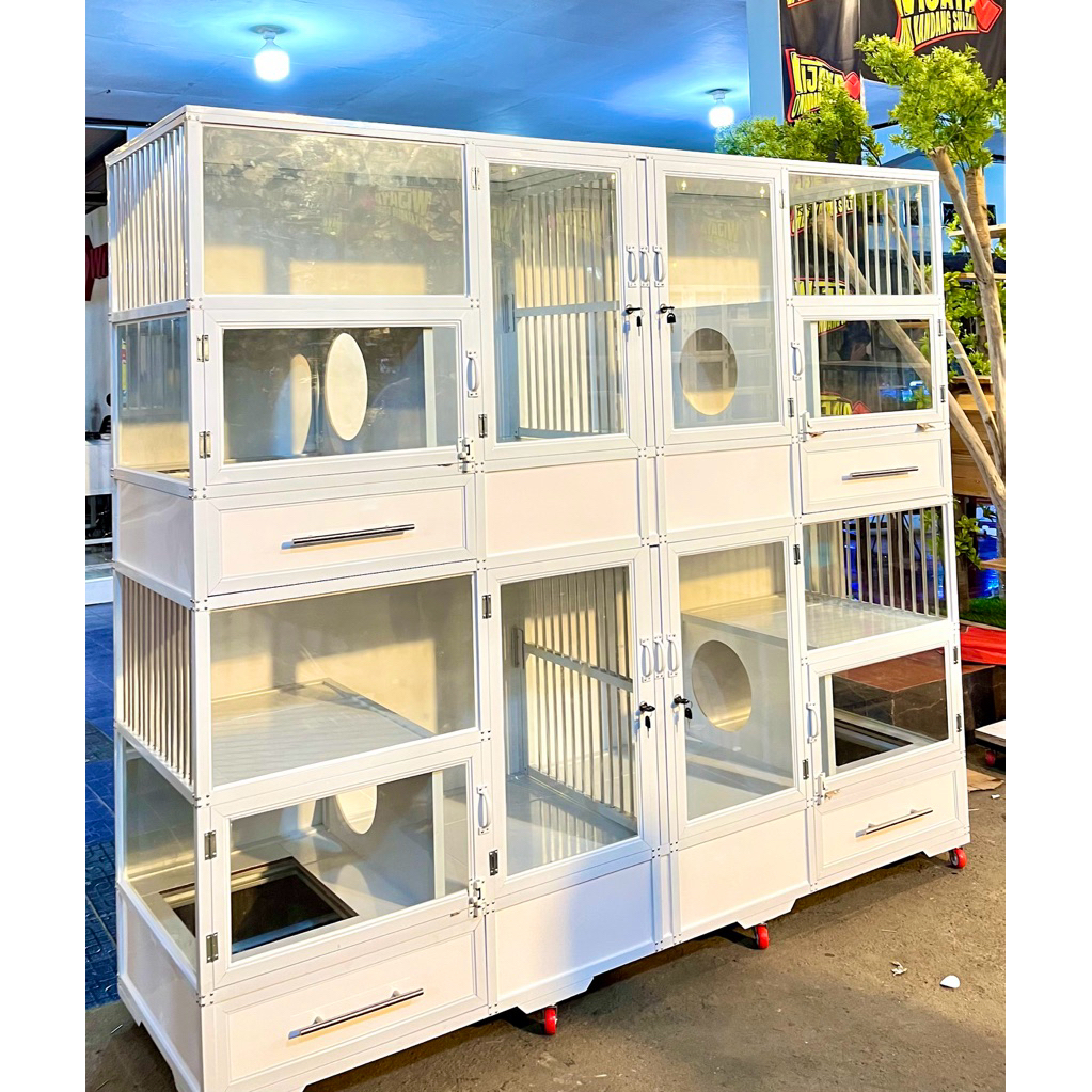 Cat Aquarium Alumunium premium