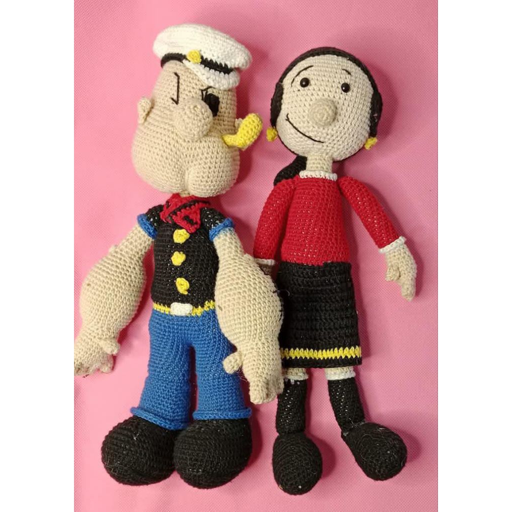 BONEKA RAJUT POPEYE