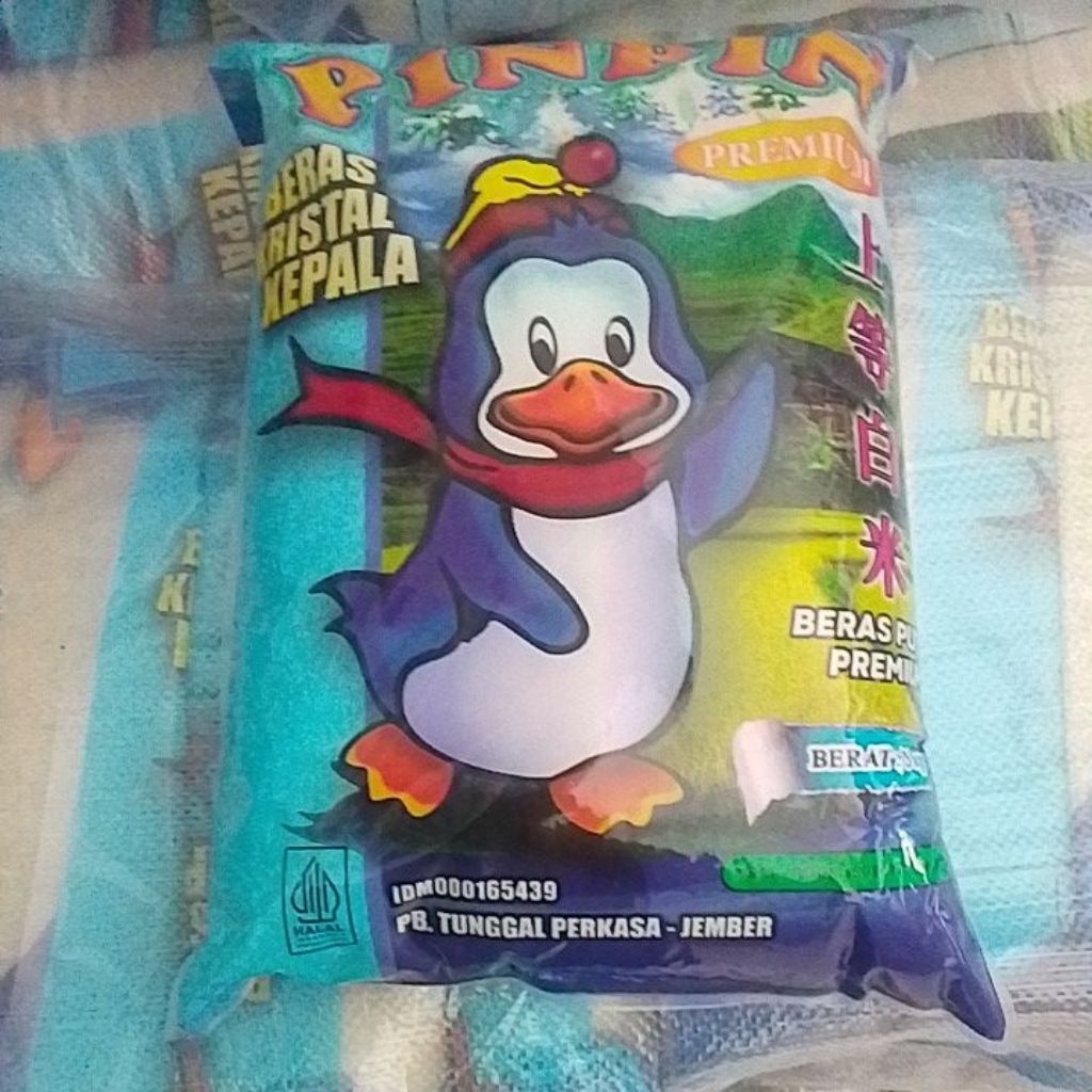 

Beras putih premium PINPIN 5 kg