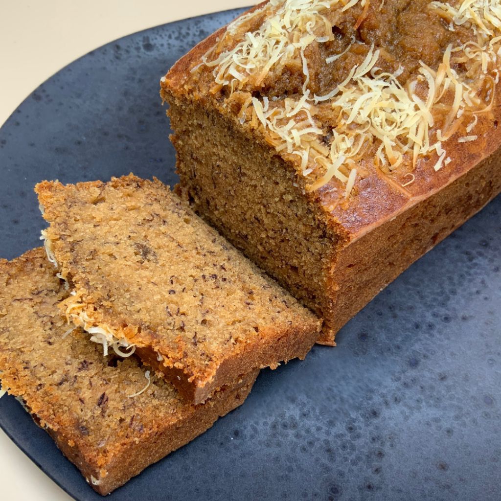 

bolu pisang ambon keju banana cake musace panggang