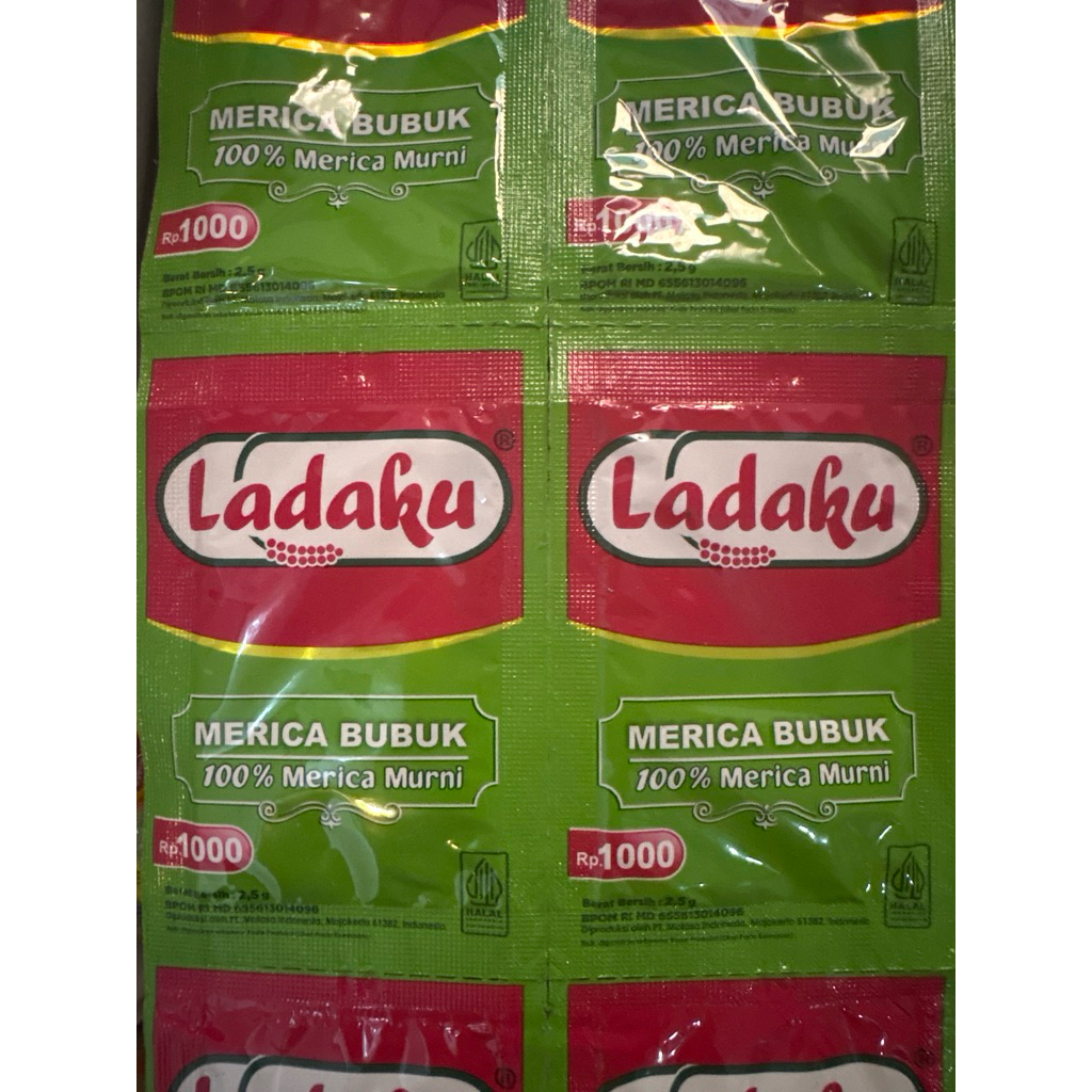 

LADAKU MERICA BUBUK 1 RENCENG ISI 12 pcs (TANPA MINIMAL ORDER)