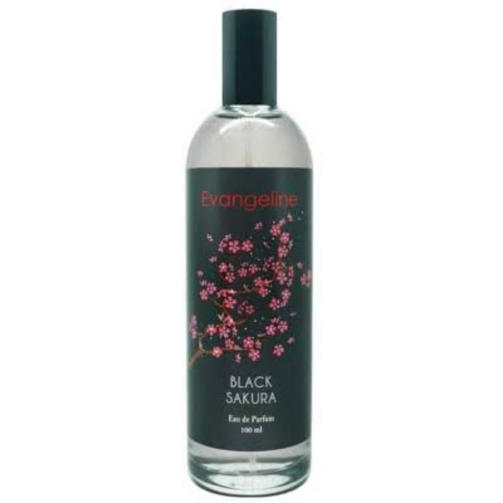 EVANGELINE BLACK SAKURA  EAU DE FARPUM NATURAL SPRAY VAPORISATEUR 100ML FARPUME EVANGELINE BLACK SAK