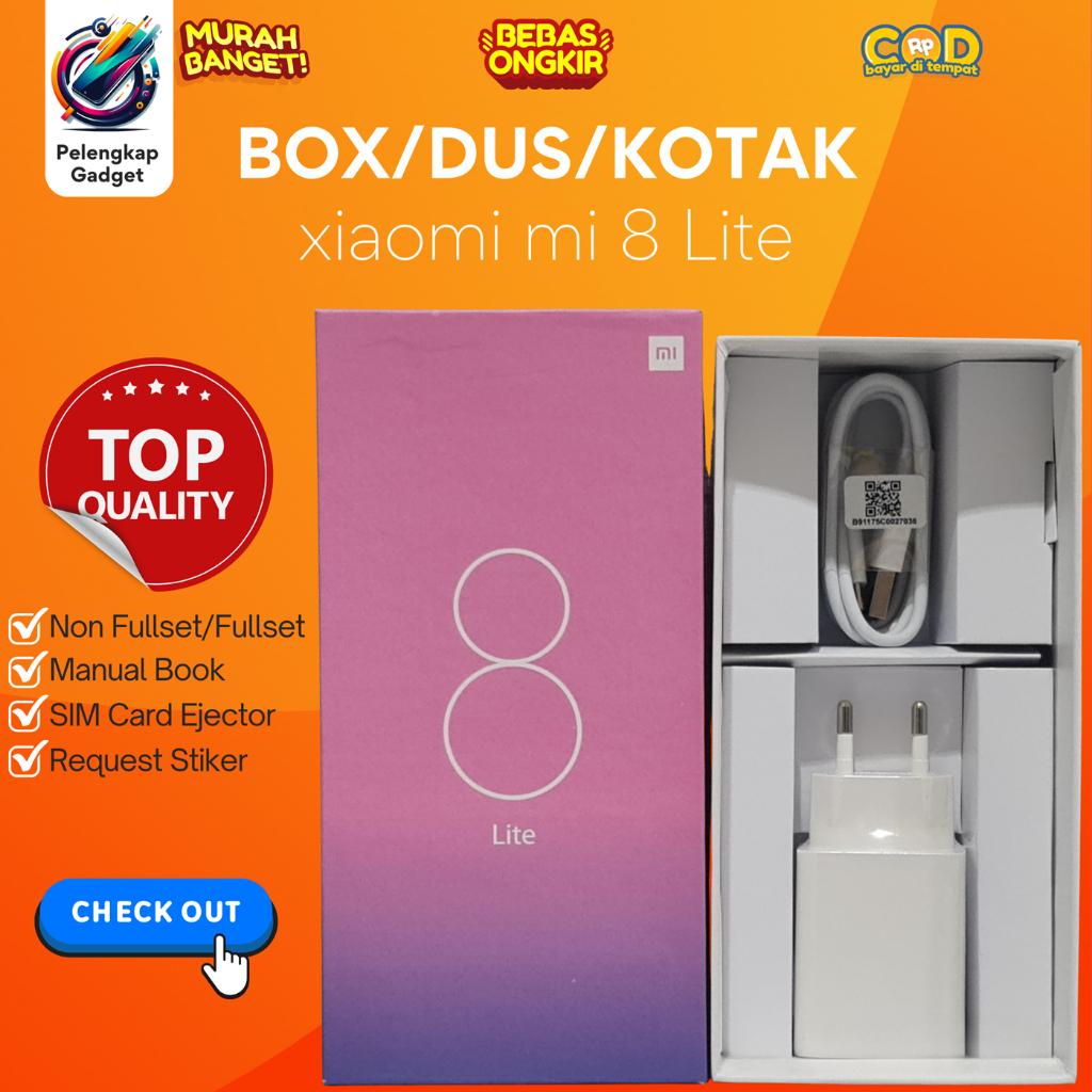 

BOX/DUS/KOTAK xiaomi mi 8 Lite
