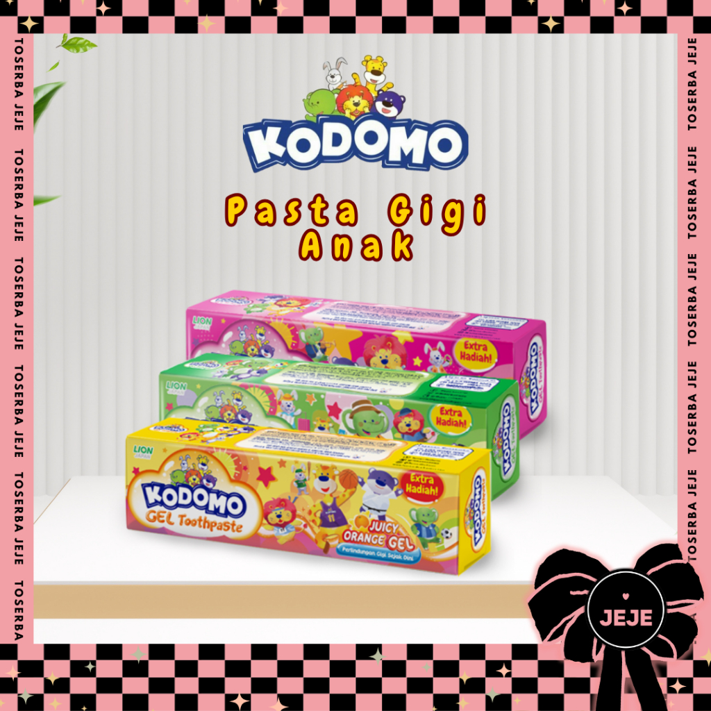 Kodomo Toothpaste Gel 45gr | Odol bayi / anak