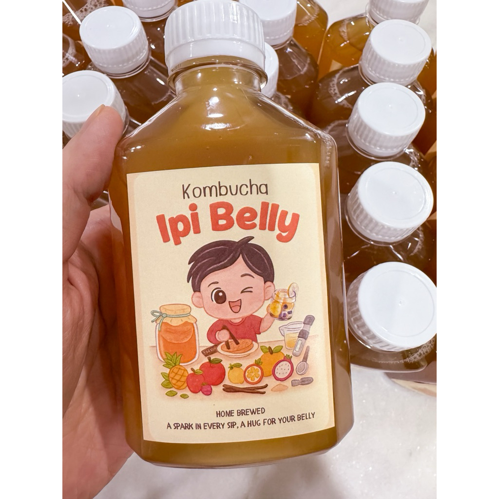 

Kombucha Nanas Ipi Belly Enak Seger 100% Natural