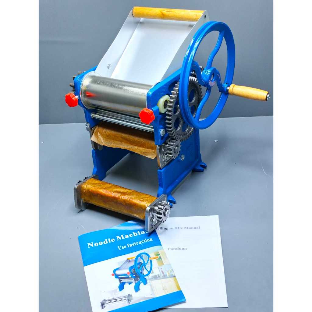 Mesin Gilingan Mie Manual - Alat Penggiling Noodle Maker Seagull Manual