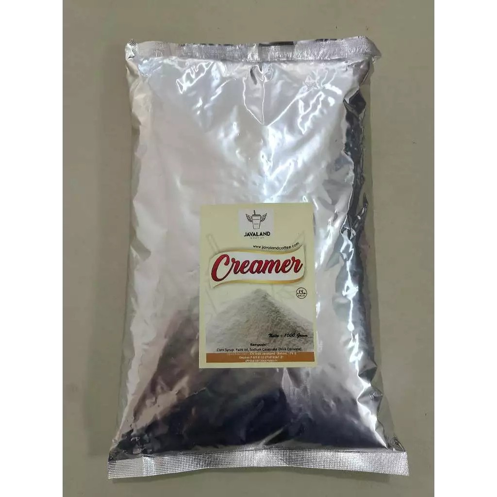 

Javaland Bubuk Creamer / Krimer 1Kg - Premium | Non Dairy | Creamy Café