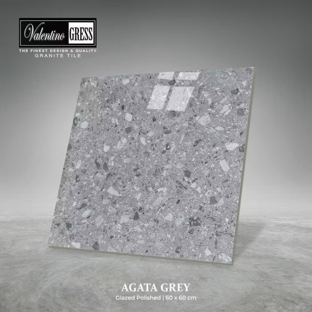 Granit Valentino Gress 60x60 Agata Grey