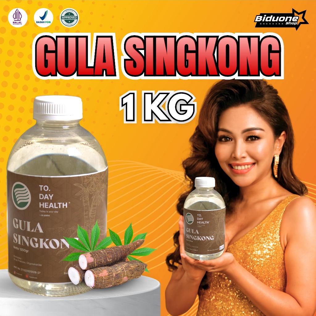 

Gula Cair Singkong Original 1 KG By BIDUONE STORE - Rendah Kalori Bebas Gluten Aman Untuk Diabetes