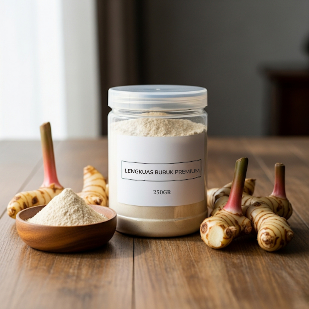

Bubuk Lengkuas Premium 100gr - 200gr | Galangal Powder Organik Murni