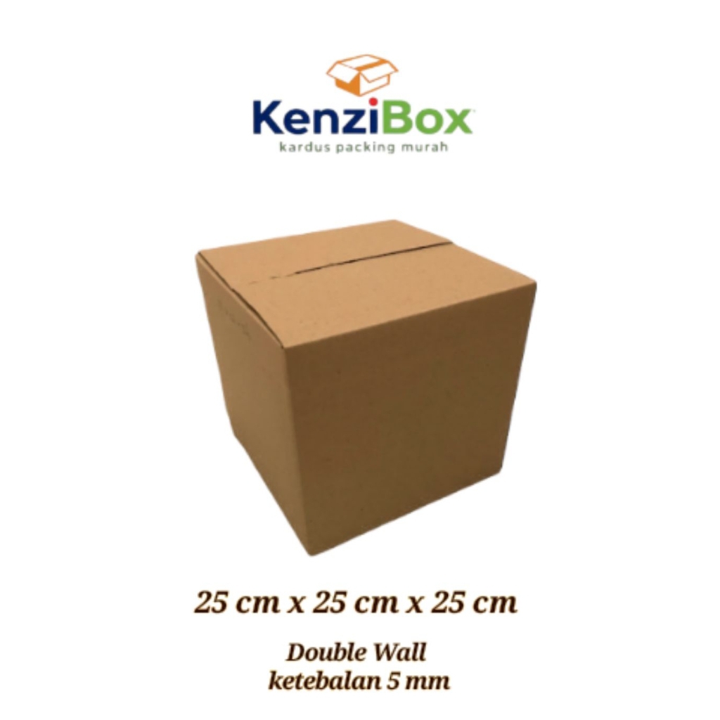 

kardus/karton/box uk. 25 x 25 x 25 cm Double Wall