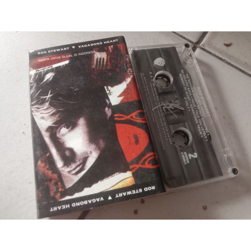 Kaset Pita Rod Stewart