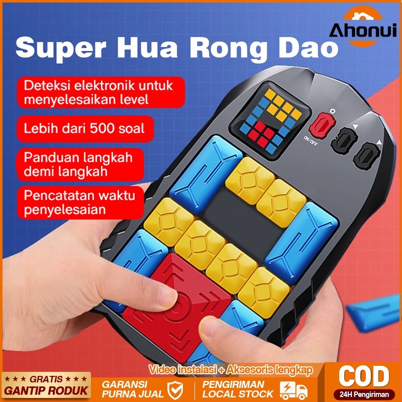 Super Huarong Road Educational Games Puzzle Challenge Smart Jigsaw Puzzle Super Huarong Educational