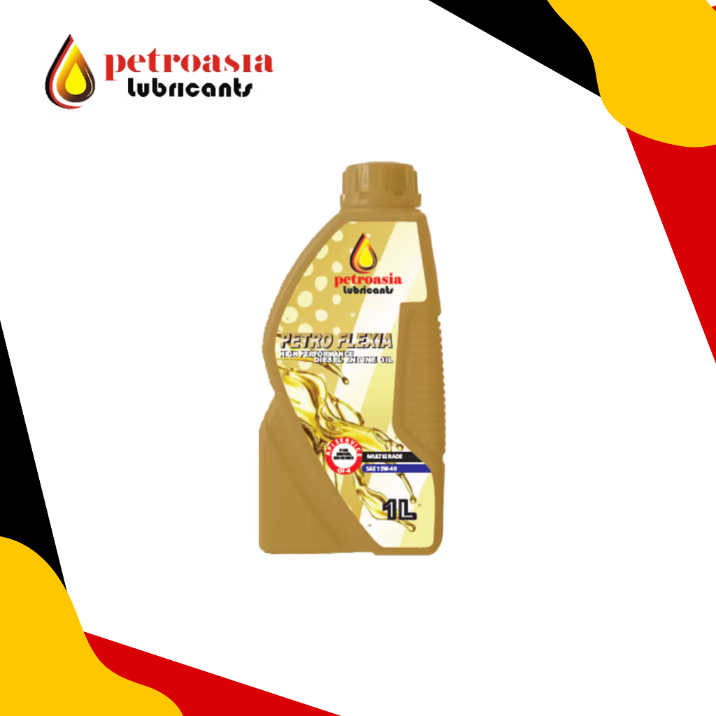 OLI PETROASIA FLEXIA 15W-40 DIESEL ENGINE ORIGINAL 1LITER  (PASTI JAYA BAN)