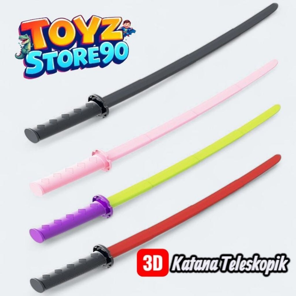 024 katana/Mainan katana fidget extensi,fidget katana decompression toy