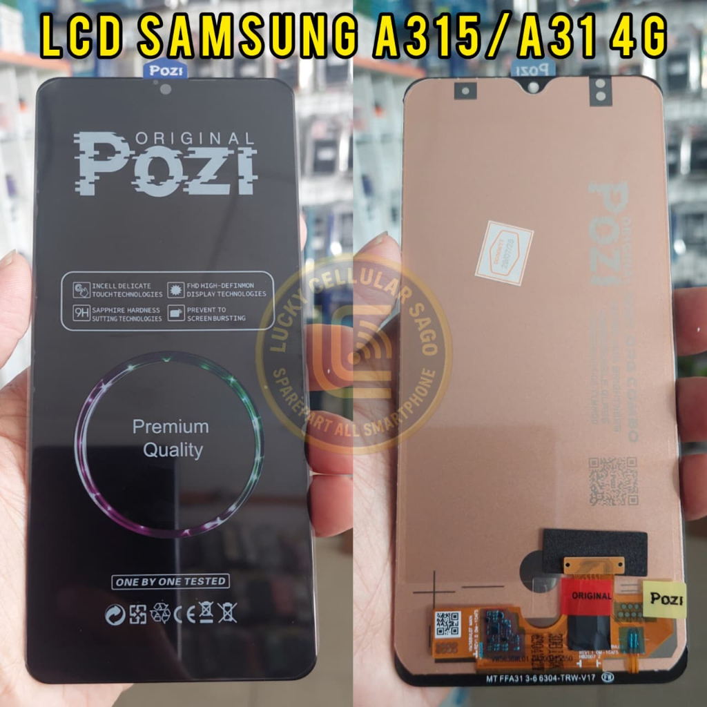 LCD SAMSUNG A315 / A31 / ORIGINAL POZI