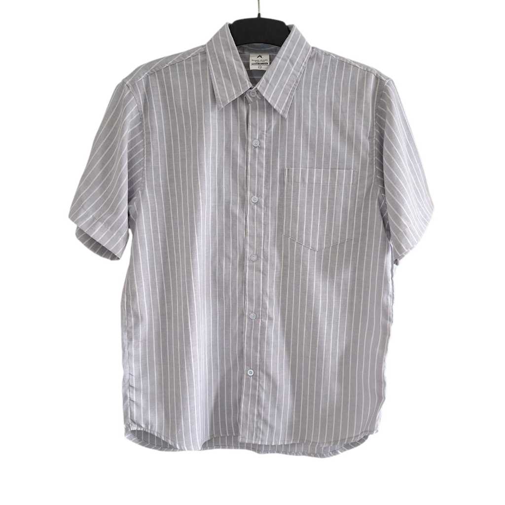 Kemeja Pria Garis-Garis/Kemeja Pria Salur