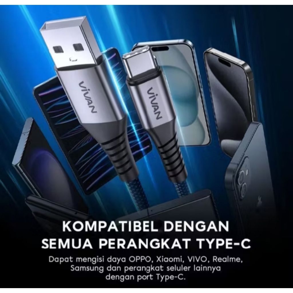 VIVAN VDUAC 100 UAB Type-C 3A