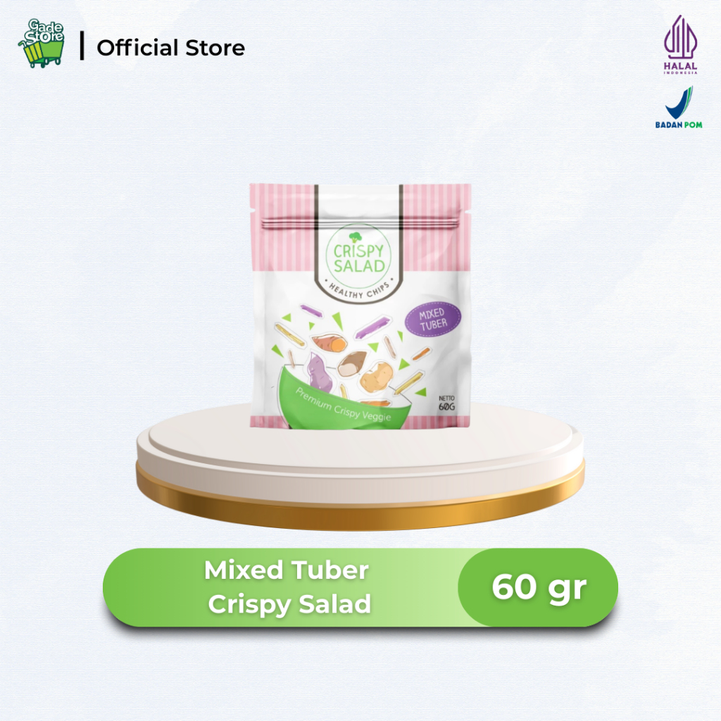 

Mixed Tuber 60 gr - Crispy Salad