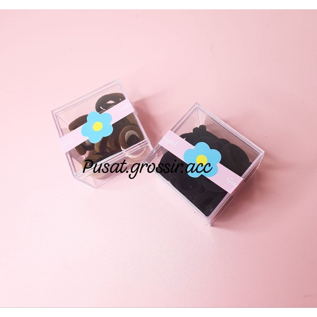 KUNCIRAN DONAT MINI FREE MIKA / KUNCIRAN DONAT MINI  /IKAT RAMBUT MINI KOREA