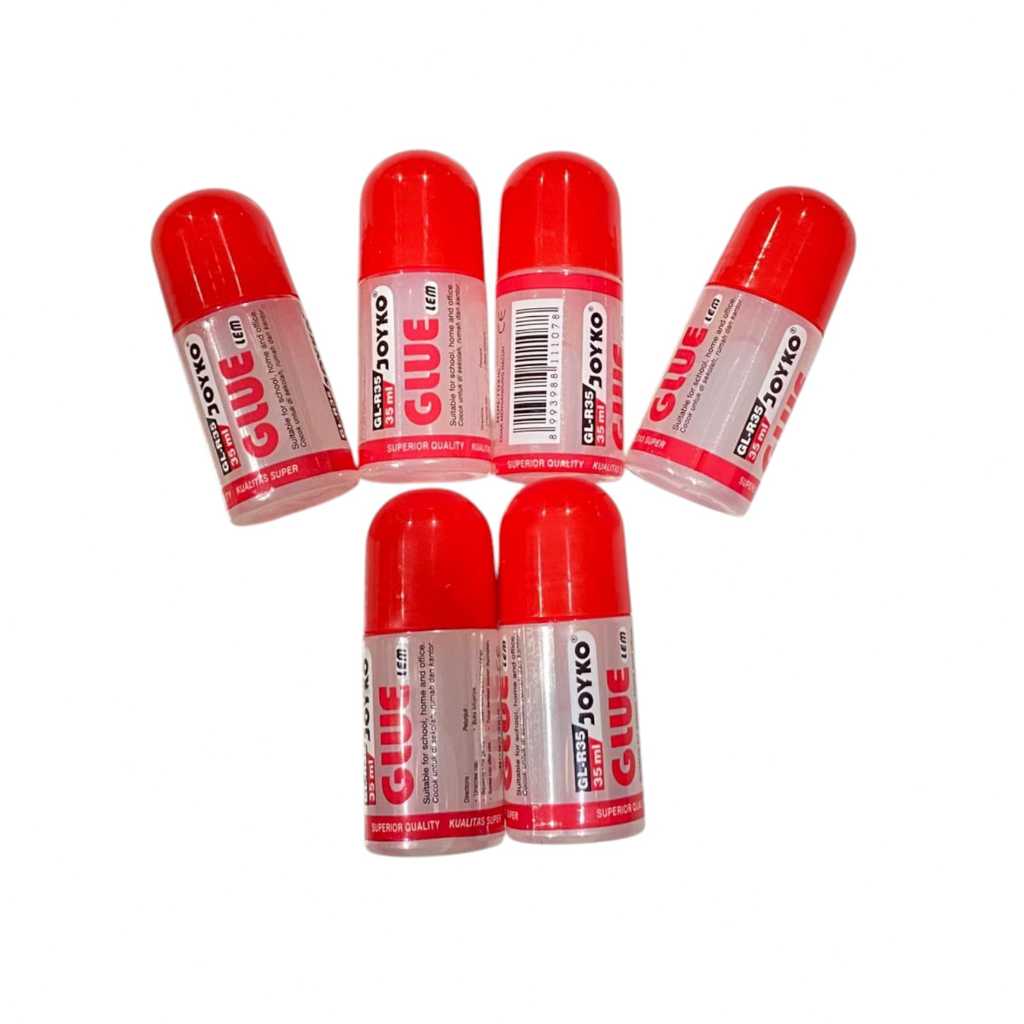 

GLUE/LEM CAIR JOYKO GL-R35 / Liquid Glue Lem Kertas Joyko 35ml GL-R35