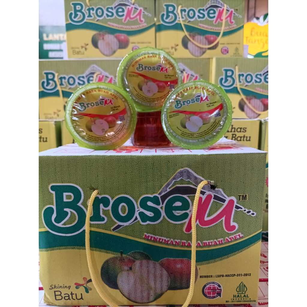 

Brosem minuman sari buah Apel isi 32 036001