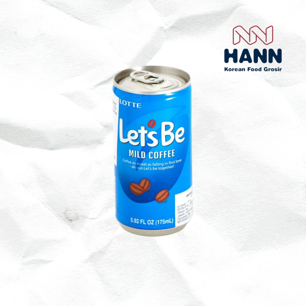 

Lotte Let’s Be Mild Coffee / kopi ala korea / minuman asli korea / halal / kopi korea / lotte