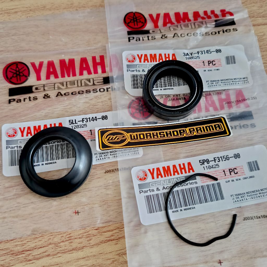 SEAL SHOCK SOK DEPAN SEAL DEBU KLIP MIO J GT TEEN SOUL GT FINO FI 125 XRIDE X RIDE 115 ORI YGP