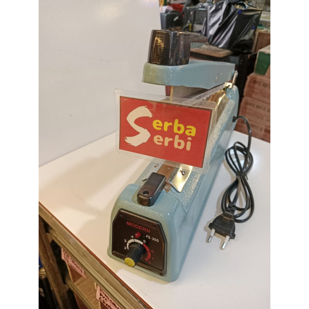 (FS-300 30CM MODERN) Mesin press plastik impulse sealer