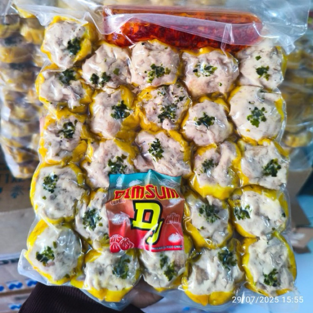 

Dj Dimsum Jumbo Isi 25pcs Free Chili Oil Full Isian Daging