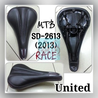 Sadel Saddle Jok Sepeda United Race SD-2613 Hitam Lipat Minion Fixie MTB Gunung BMX | Best Quality