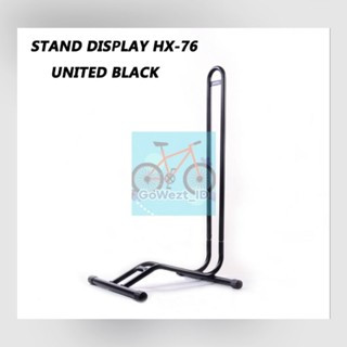 Bike Stand Display Standar Paddock Pedok United HX-76 Hitam Lipat MTB Fixie Roadbike | Best Quality
