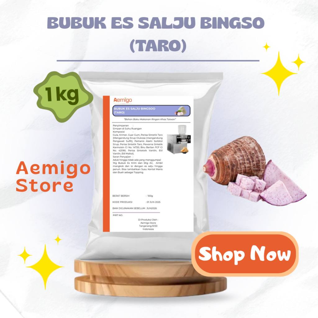 

BUBUK ES SALJU BINGSOO (TARO)
