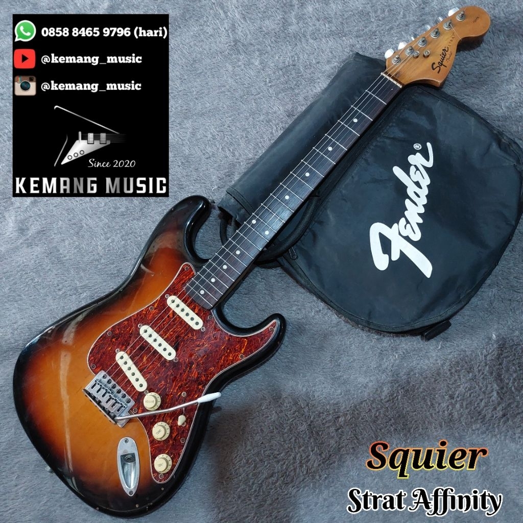 squier stratocaster affinity by fender