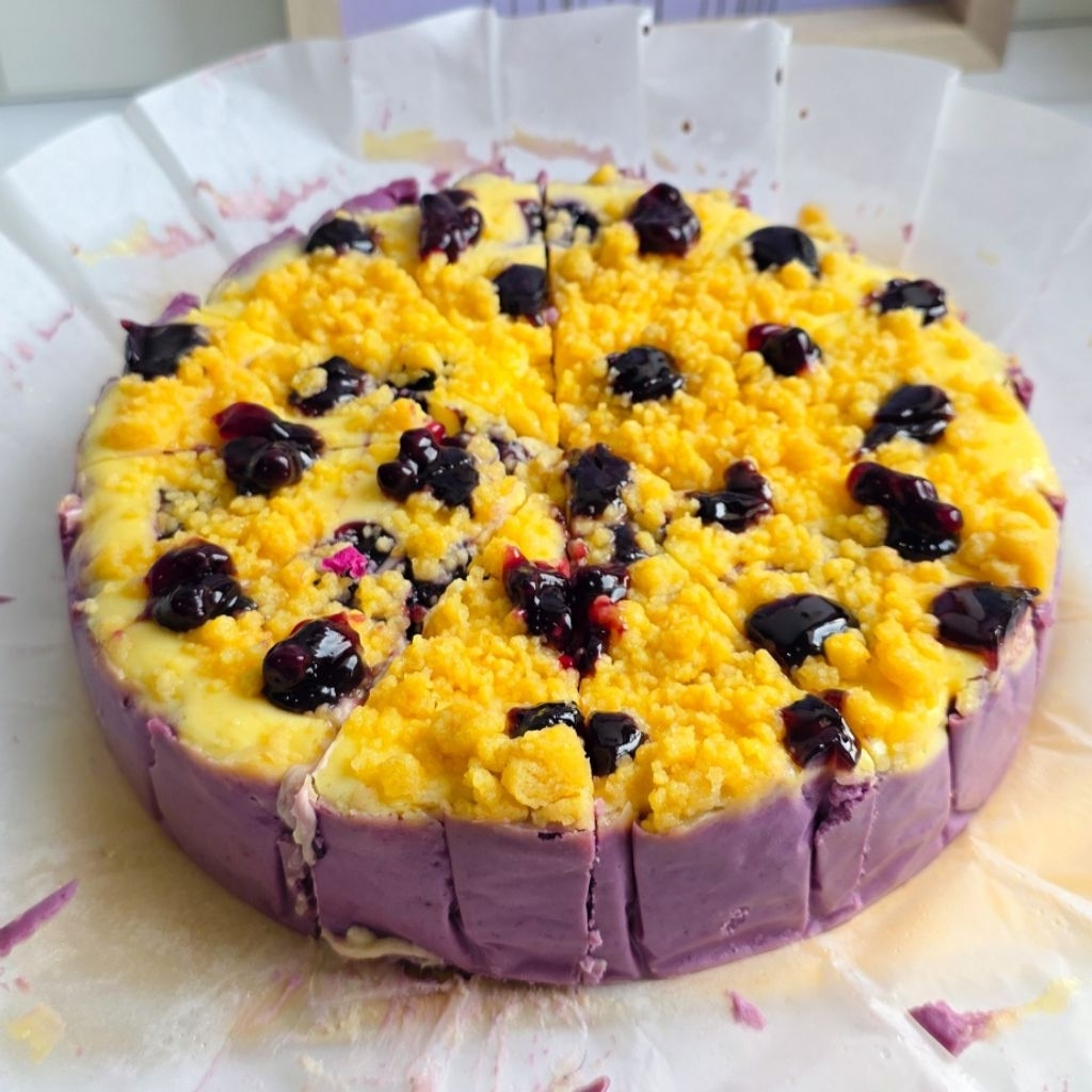 

Cheese Cake Blueberry Crumble 15cm