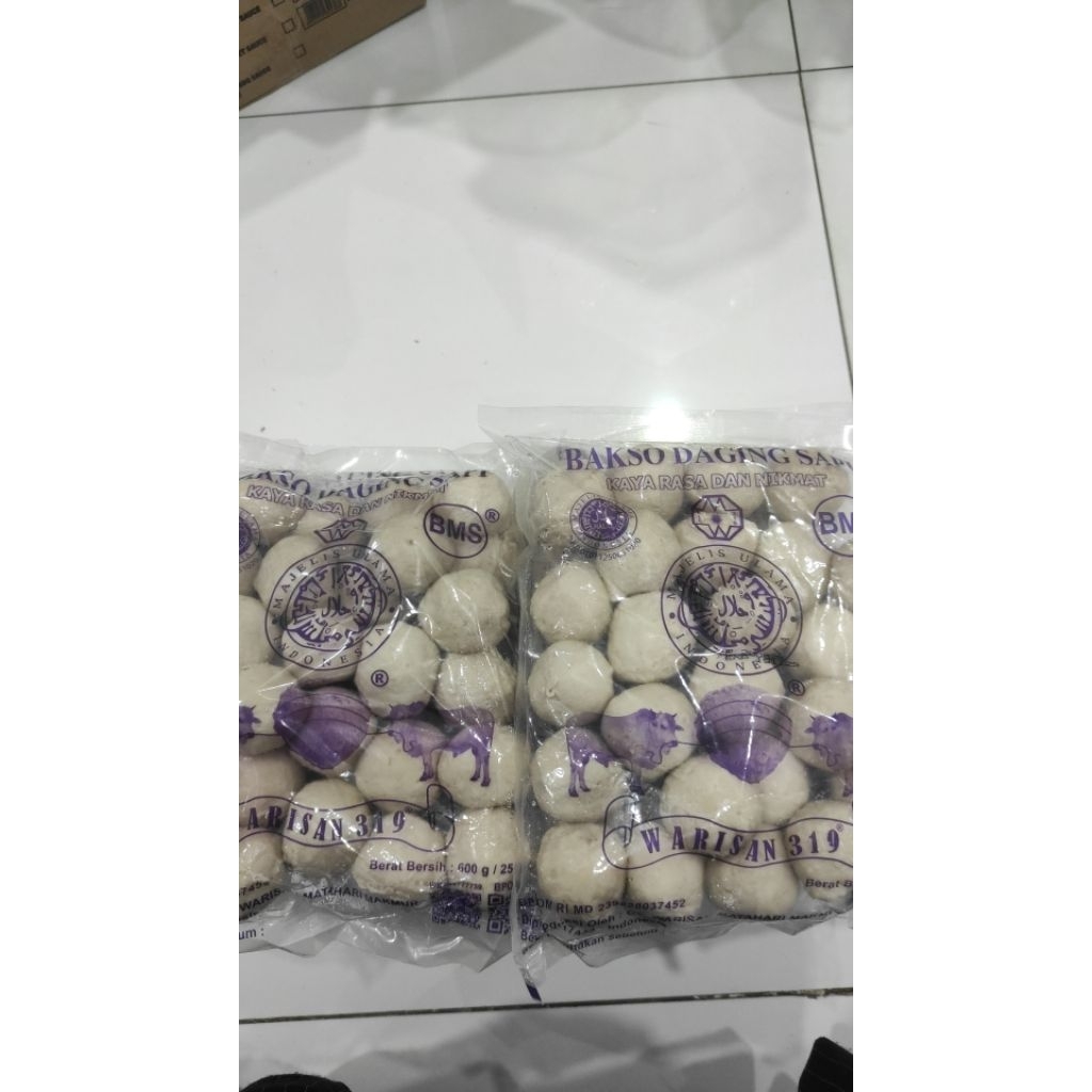 

Bakso Warisan Ungu isi 25 600gr