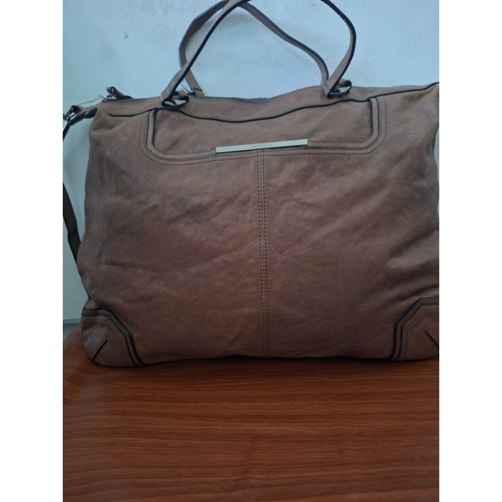 Tas Sling Tenteng Kulit Preloved