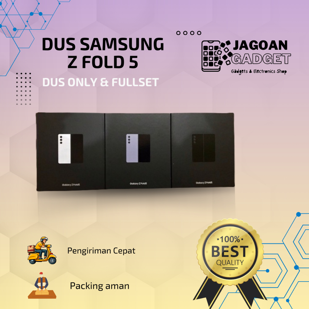 

Dus Box Samsung Z FOLD 5 FULLSET/BOX ONLY | JAGOAN GADGET