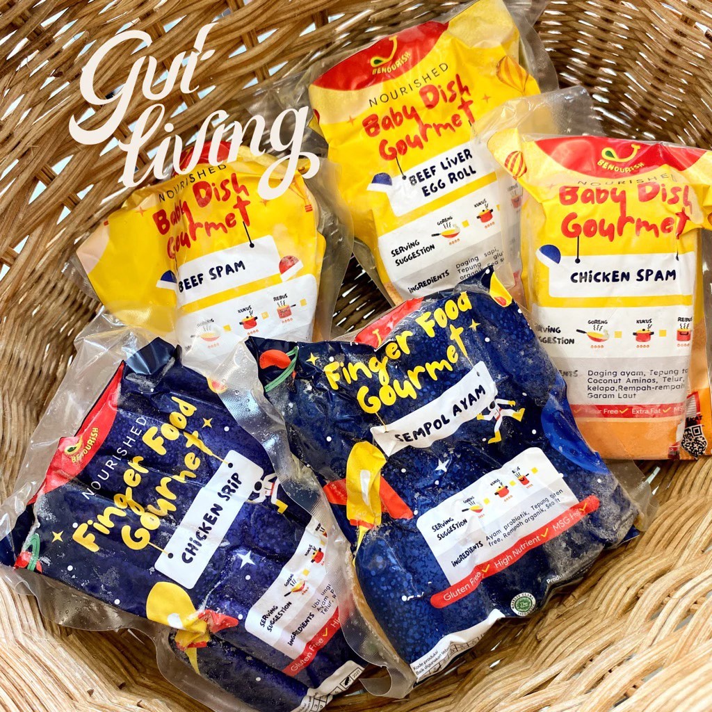 

Finger Food dan Lauk Padat Gizi Benourish Adana Kebab Sempol Chicken Strip Sate Buntel Chicken Beef Spam