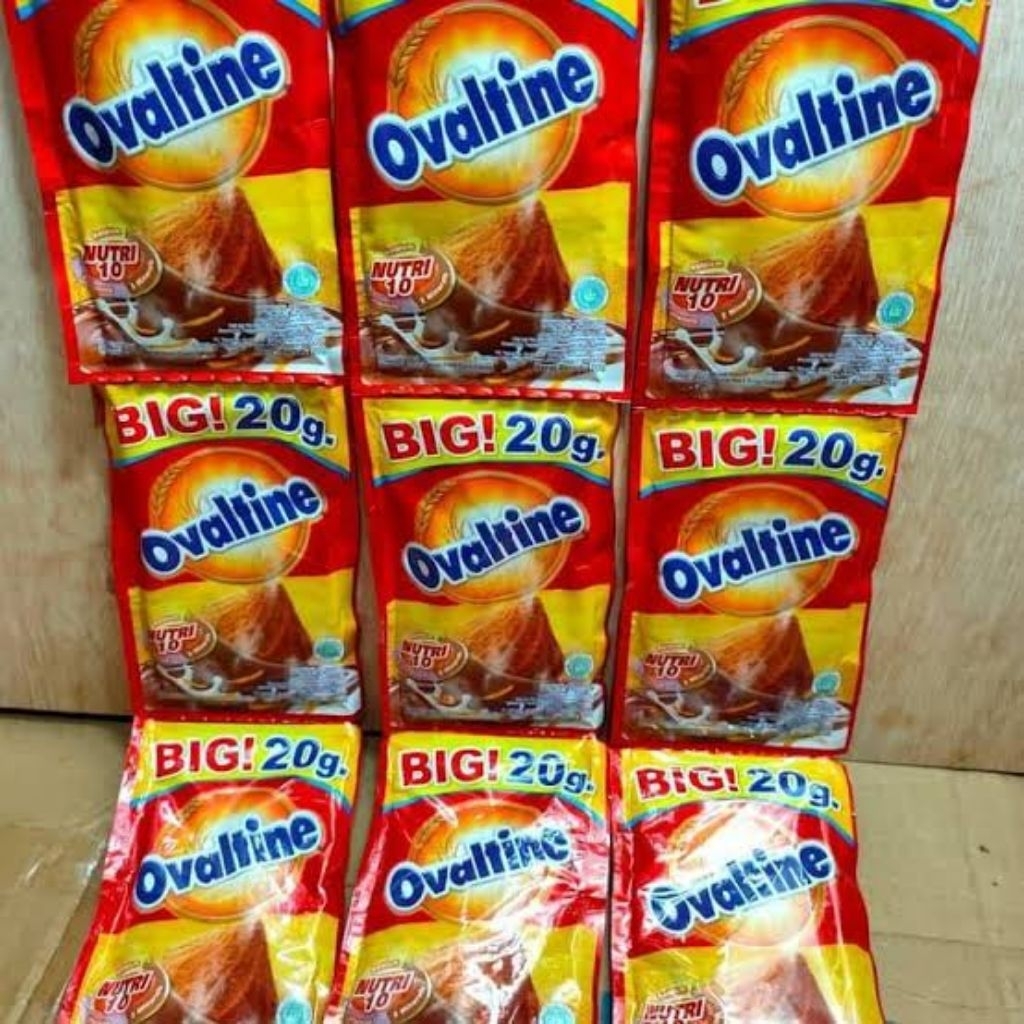

Ovaltine Coklat bubuk Asli 20gr x 10 saset TERMURAH