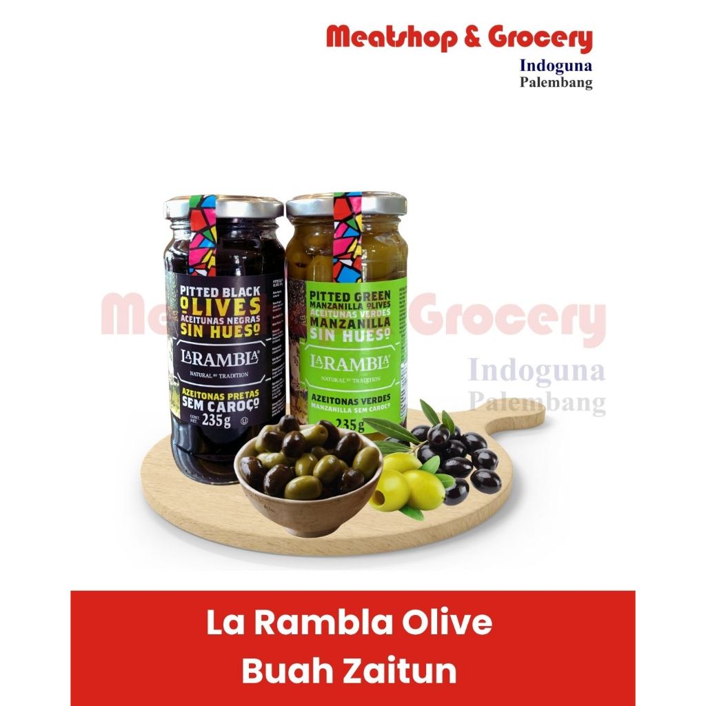 

La Rambla Olive | La Rambla Buah Zaitun 236gr