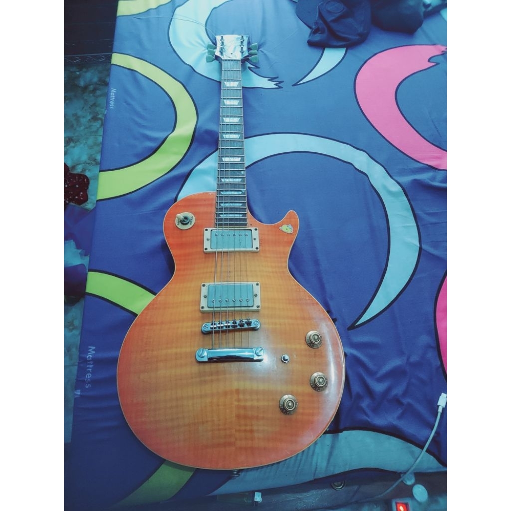 Gitar listrik Grass rotss Full set