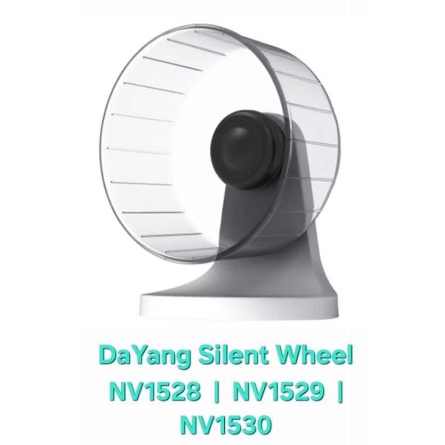 Mainan hamster DaYang NV1528 NV1529 NV1530 Silent Running Treadmill Jogging Wheel syrian golden hedg