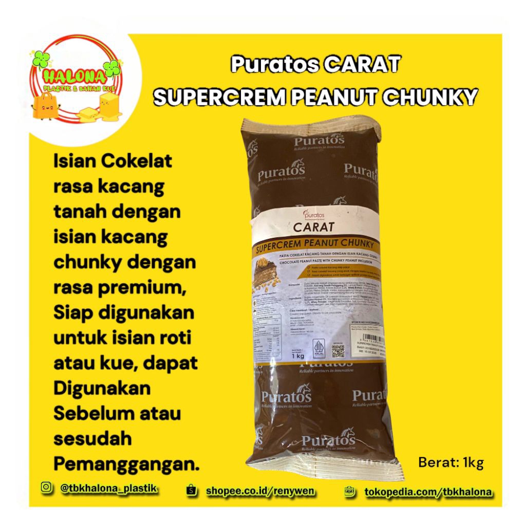 

Selai Puratos CARAT SUPERCREAM CRUNCHY