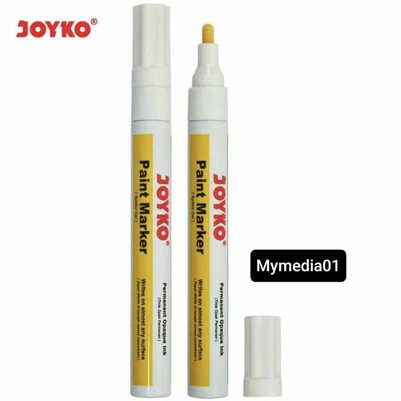 

1 PCS SPIDOL JOYKO PAINT MARKER WHITE PTM-37 TERMURAH